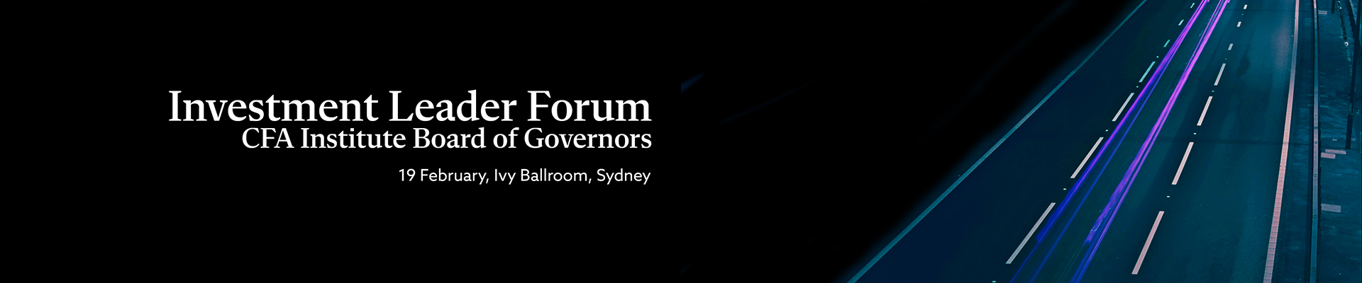 Investment Leader Forum