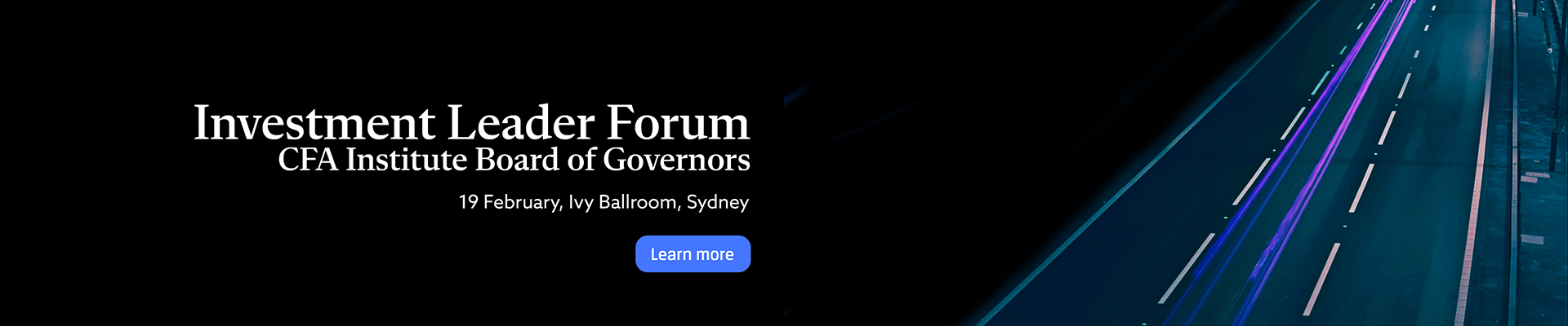 Investment Leader Forum